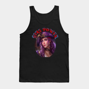 Girl power dreamy she pirate wench Tank Top